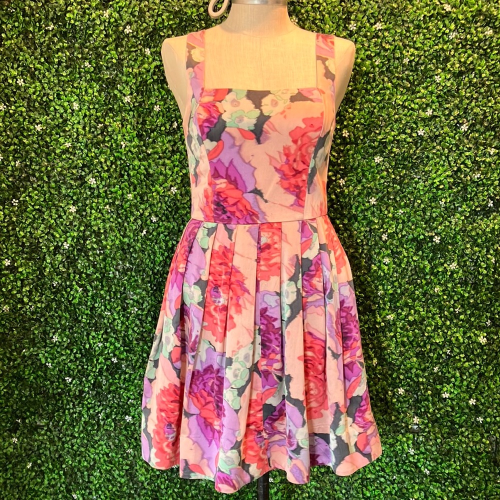 Betsey Johnson Watercolor Dress